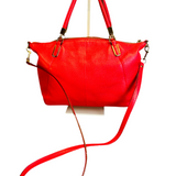 Coach Leather Hot Pink Crossbody Bag