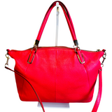 Coach Leather Hot Pink Crossbody Bag
