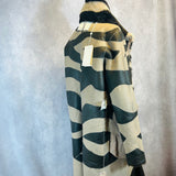 Rebecca Taylor Zebra Print Shearling Coat