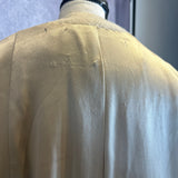 VINTAGE WOOL COAT w MINK COLLAR