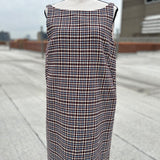 REBECCA TAYLOR PLAID WOOL DRESS SUIT