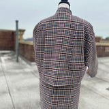 REBECCA TAYLOR PLAID WOOL DRESS SUIT