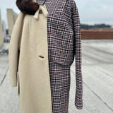 REBECCA TAYLOR PLAID WOOL DRESS SUIT