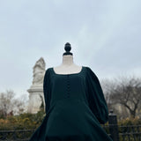 Rebecca Taylor Long Sleeve Green Dress