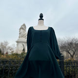 Rebecca Taylor Long Sleeve Green Dress