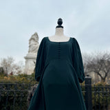 Rebecca Taylor Long Sleeve Green Dress