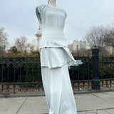 Rebecca Taylor Scoop Neck Gown