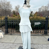 Rebecca Taylor Scoop Neck Gown
