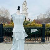 Rebecca Taylor Scoop Neck Gown