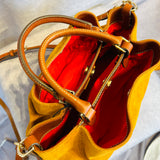 Dooney & Bourke Suede Leather Handbag