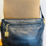 PERLINA BLACL LEATHER HANDBAG