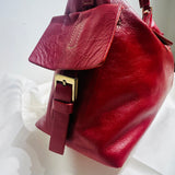 RED LEATHER BAG
