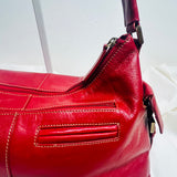 RED LEATHER BAG