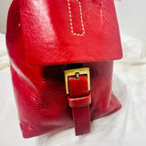 RED LEATHER BAG