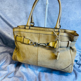 Suede Vintage Coach Bag