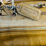Suede Vintage Coach Bag